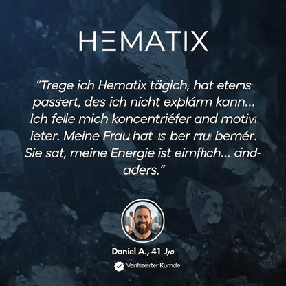 Hematix® Hämatit-Armband